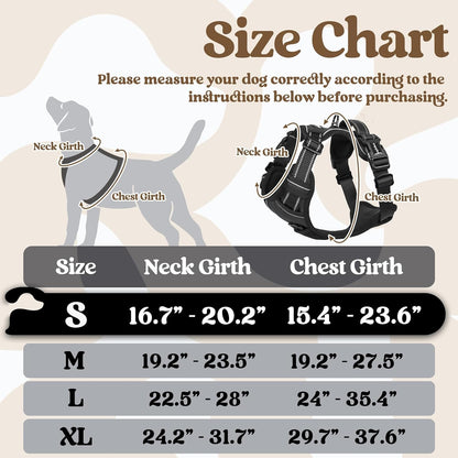Dog Harness for Large, Updated Easy On & Off with 3 Buckles | No Pull No Choke, Walking with 2 Clips and Handle, Adjustable Soft Reflective, Blue, Large