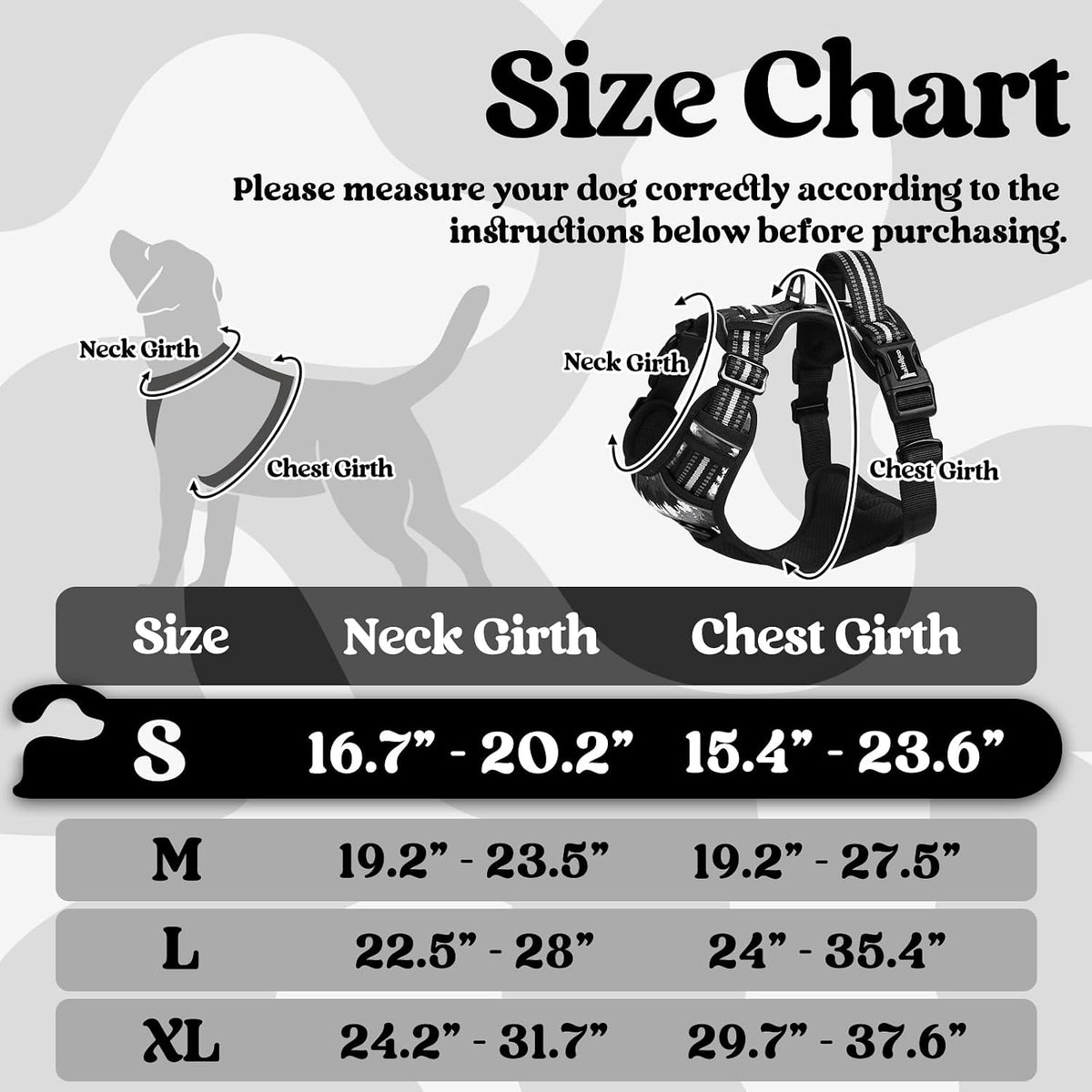 Dog Harness for Large, Updated Easy On & Off with 3 Buckles | No Pull No Choke, Walking with 2 Clips and Handle, Adjustable Soft Reflective, Blue, Large