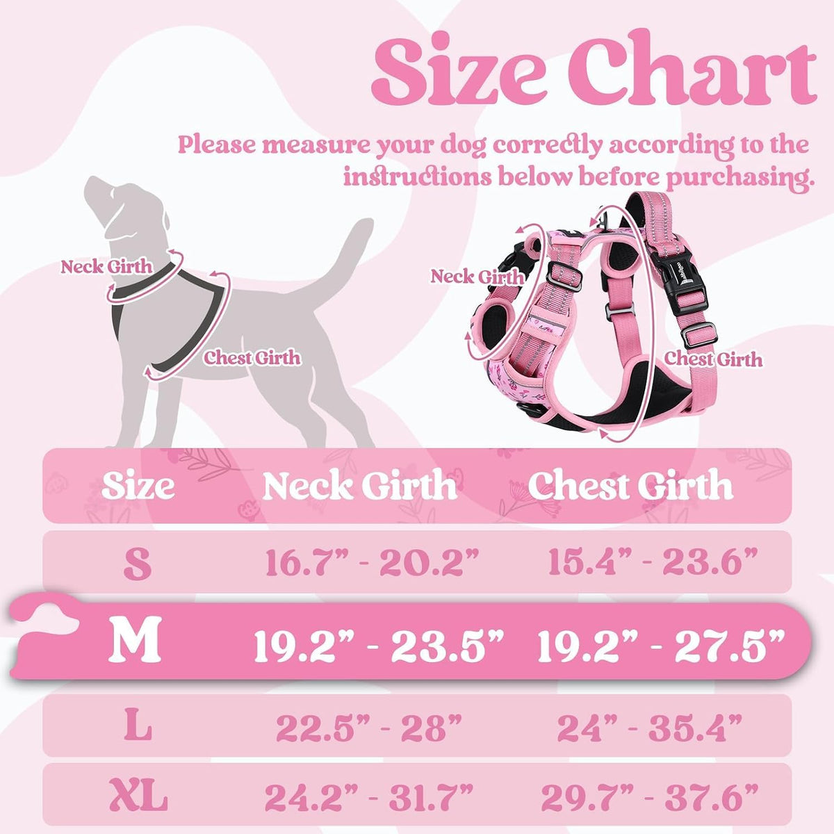Dog Harness for Large, Updated Easy On & Off with 3 Buckles | No Pull No Choke, Walking with 2 Clips and Handle, Adjustable Soft Reflective, Blue, Large