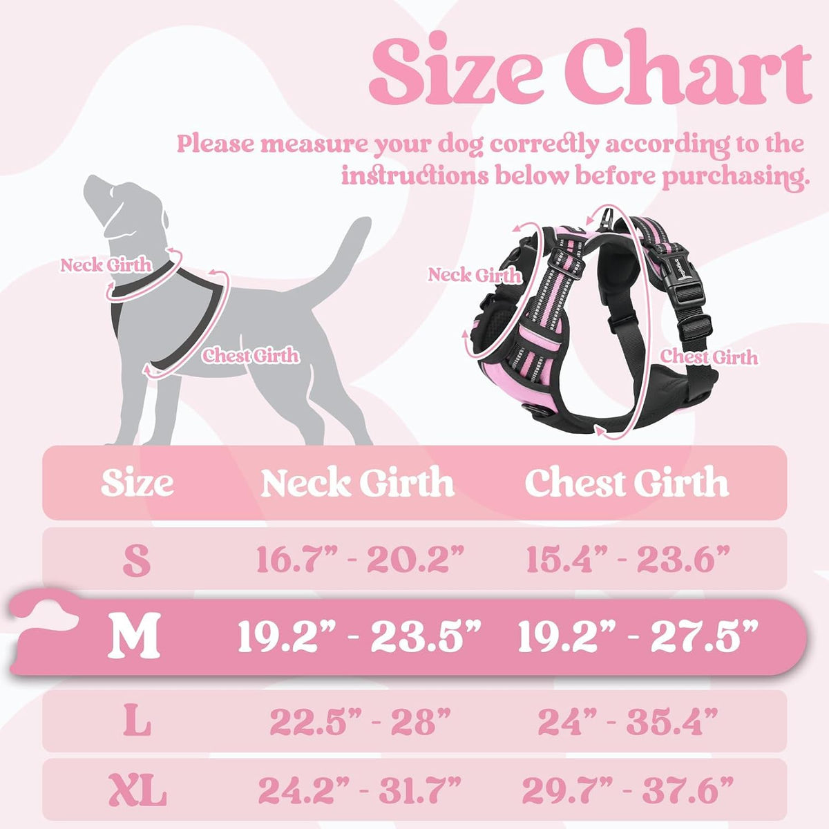 Dog Harness for Large, Updated Easy On & Off with 3 Buckles | No Pull No Choke, Walking with 2 Clips and Handle, Adjustable Soft Reflective, Blue, Large