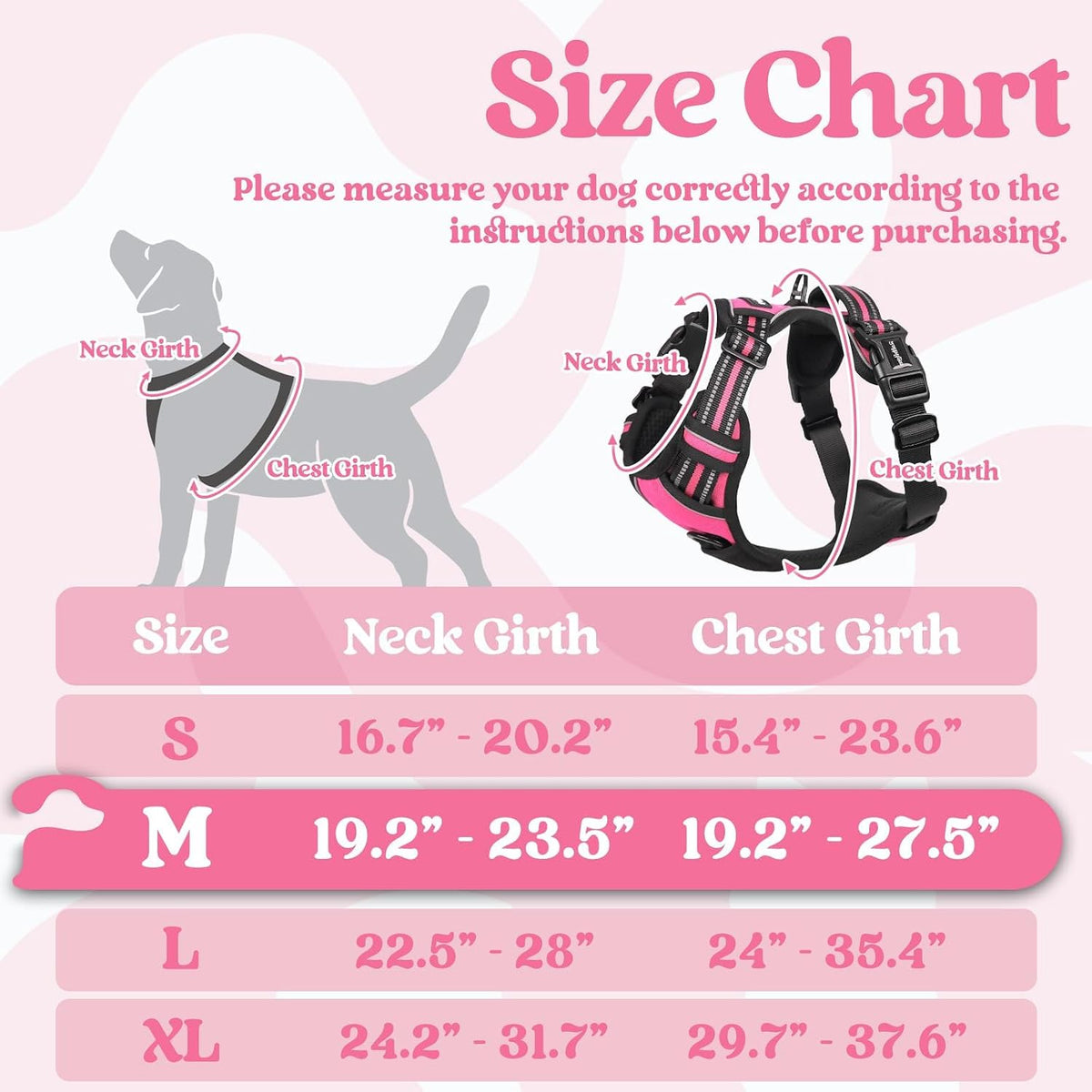 Dog Harness for Large, Updated Easy On & Off with 3 Buckles | No Pull No Choke, Walking with 2 Clips and Handle, Adjustable Soft Reflective, Blue, Large