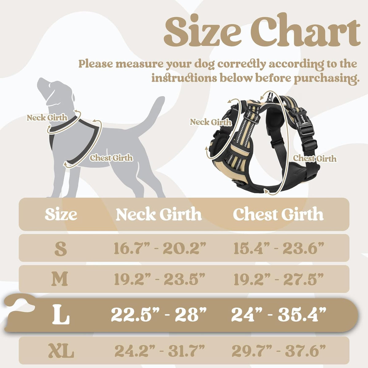Dog Harness for Large, Updated Easy On & Off with 3 Buckles | No Pull No Choke, Walking with 2 Clips and Handle, Adjustable Soft Reflective, Blue, Large