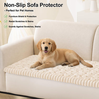 Non Slip Couch Covers for Dogs, Scratch Resistant Pet Sofa Protector