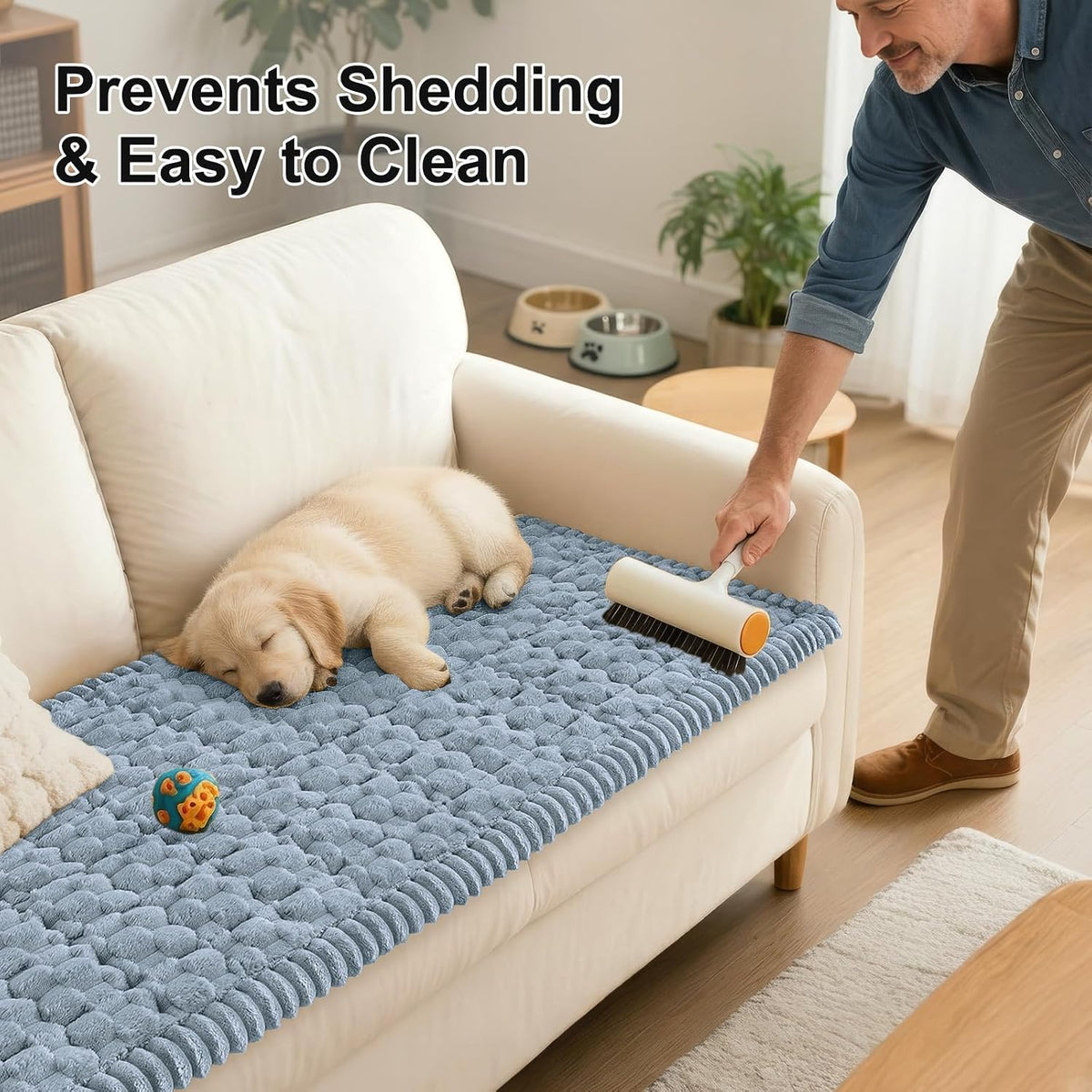 Non Slip Couch Covers for Dogs, Scratch Resistant Pet Sofa Protector