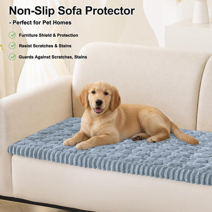 Non Slip Couch Covers for Dogs, Scratch Resistant Pet Sofa Protector