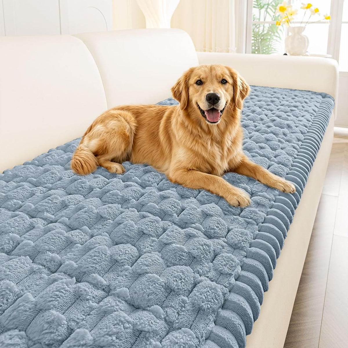 Non Slip Couch Covers for Dogs, Scratch Resistant Pet Sofa Protector