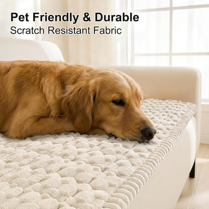 Non Slip Couch Covers for Dogs, Scratch Resistant Pet Sofa Protector