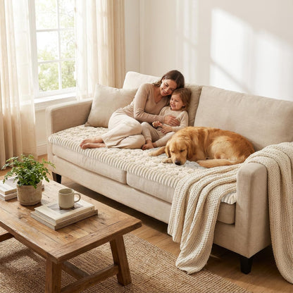Non Slip Couch Covers for Dogs, Scratch Resistant Pet Sofa Protector