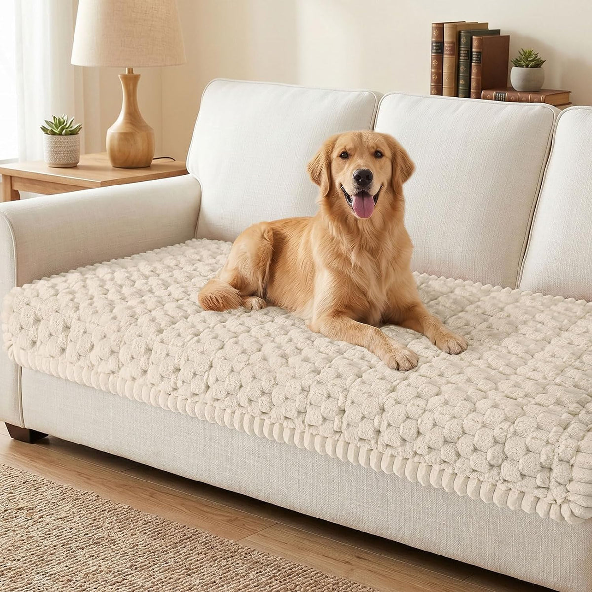 Non Slip Couch Covers for Dogs, Scratch Resistant Pet Sofa Protector