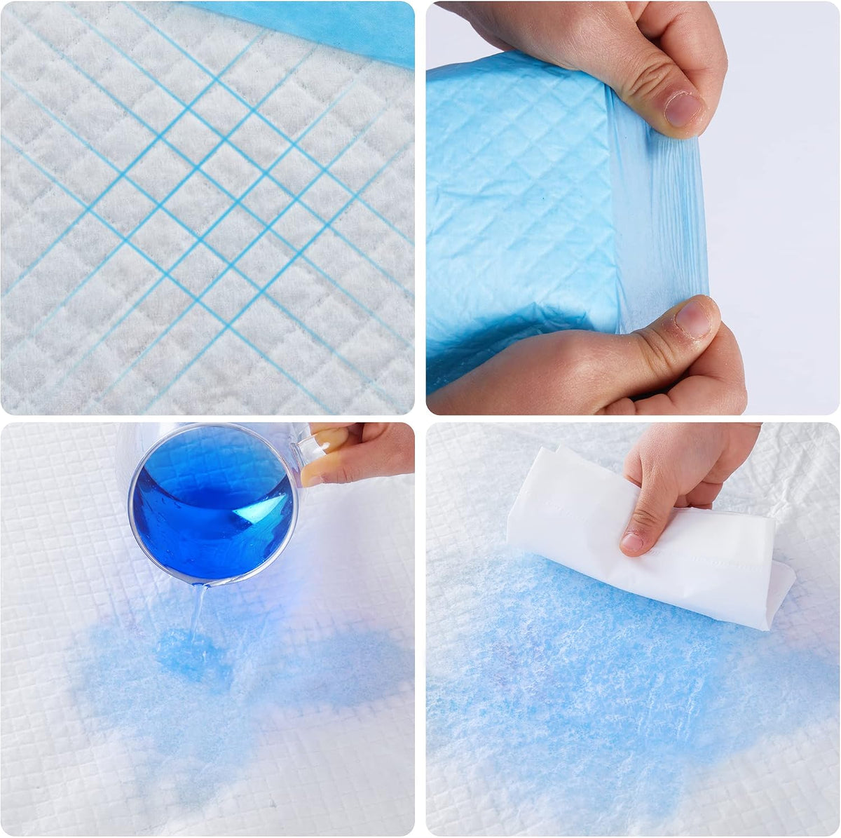 Extra Large Pet Training and Puppy Pads Pee Pads for Dogs 28"x34" -40 Count Super Absorbent & Leak-Proof