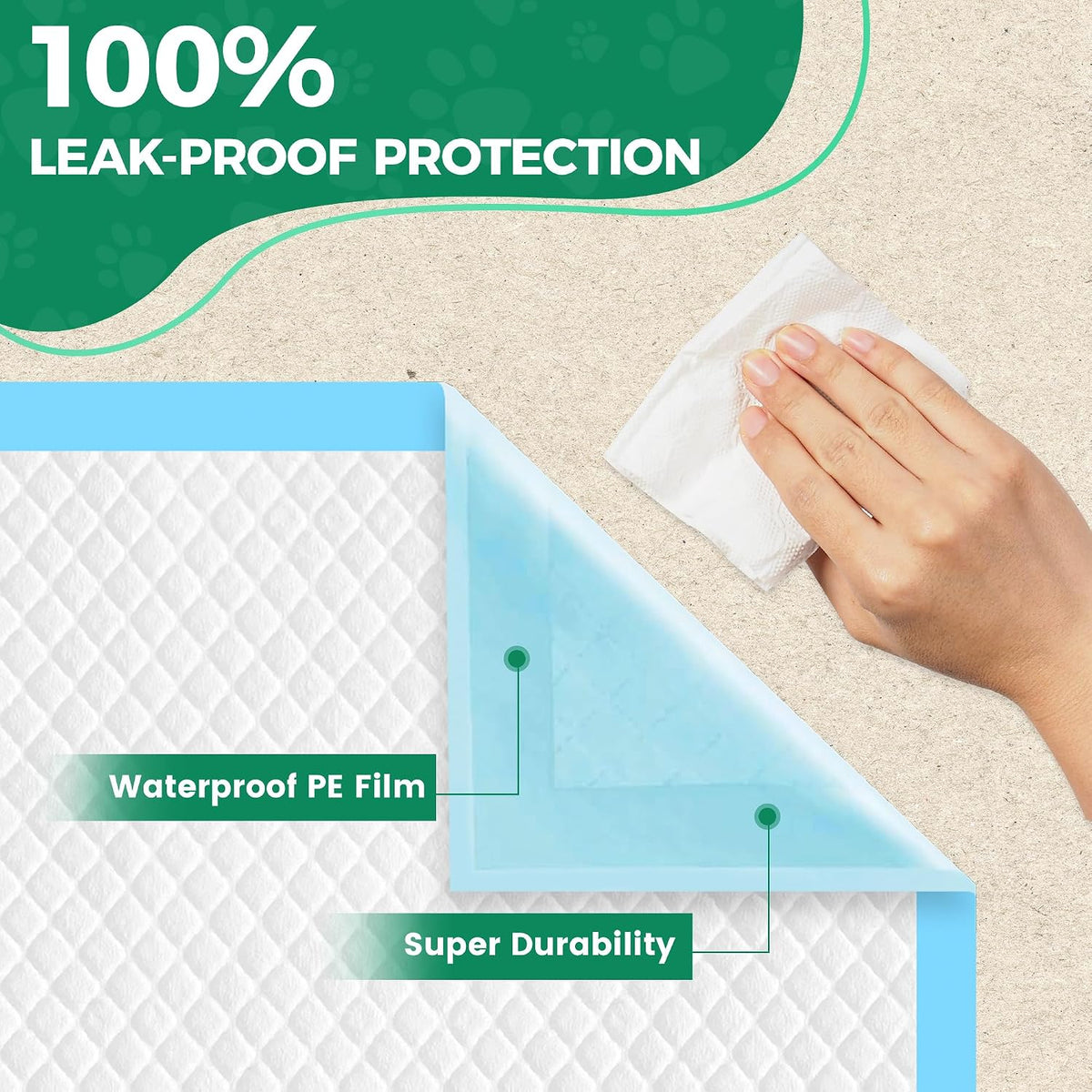 60 Count Extra Large Dog Pee Pads 28" x 34", Super Absorbent X-Large Puppy Pads Disposable Dogs Training Pads, Quick Drying Leak-Proof Dog Potty Pads for Doggies Puppies