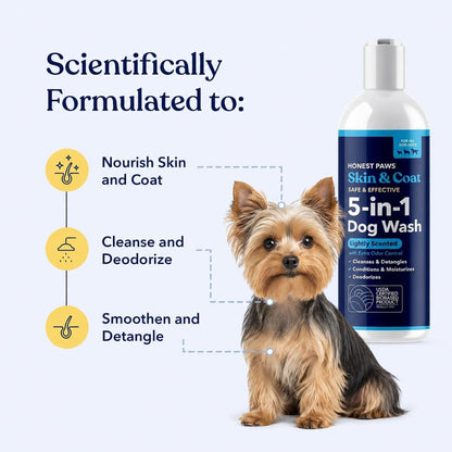 Oatmeal Aloe Dog Shampoo and Conditioner, Itchy Skin Relief, Sensitive Skin