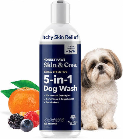 Oatmeal Aloe Dog Shampoo and Conditioner, Itchy Skin Relief, Sensitive Skin