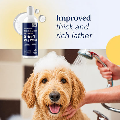 Oatmeal Aloe Dog Shampoo and Conditioner, Itchy Skin Relief, Sensitive Skin