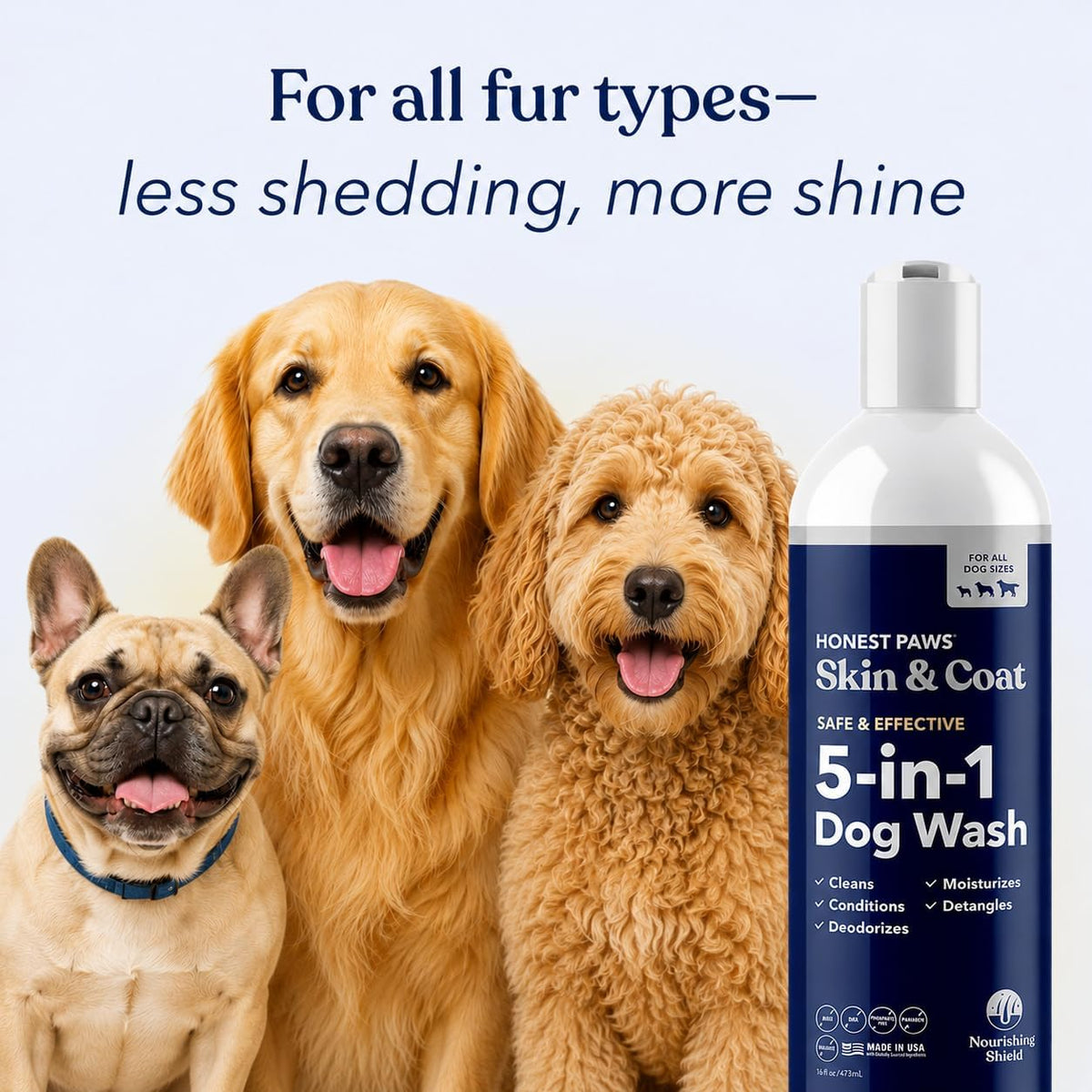Oatmeal Aloe Dog Shampoo and Conditioner, Itchy Skin Relief, Sensitive Skin