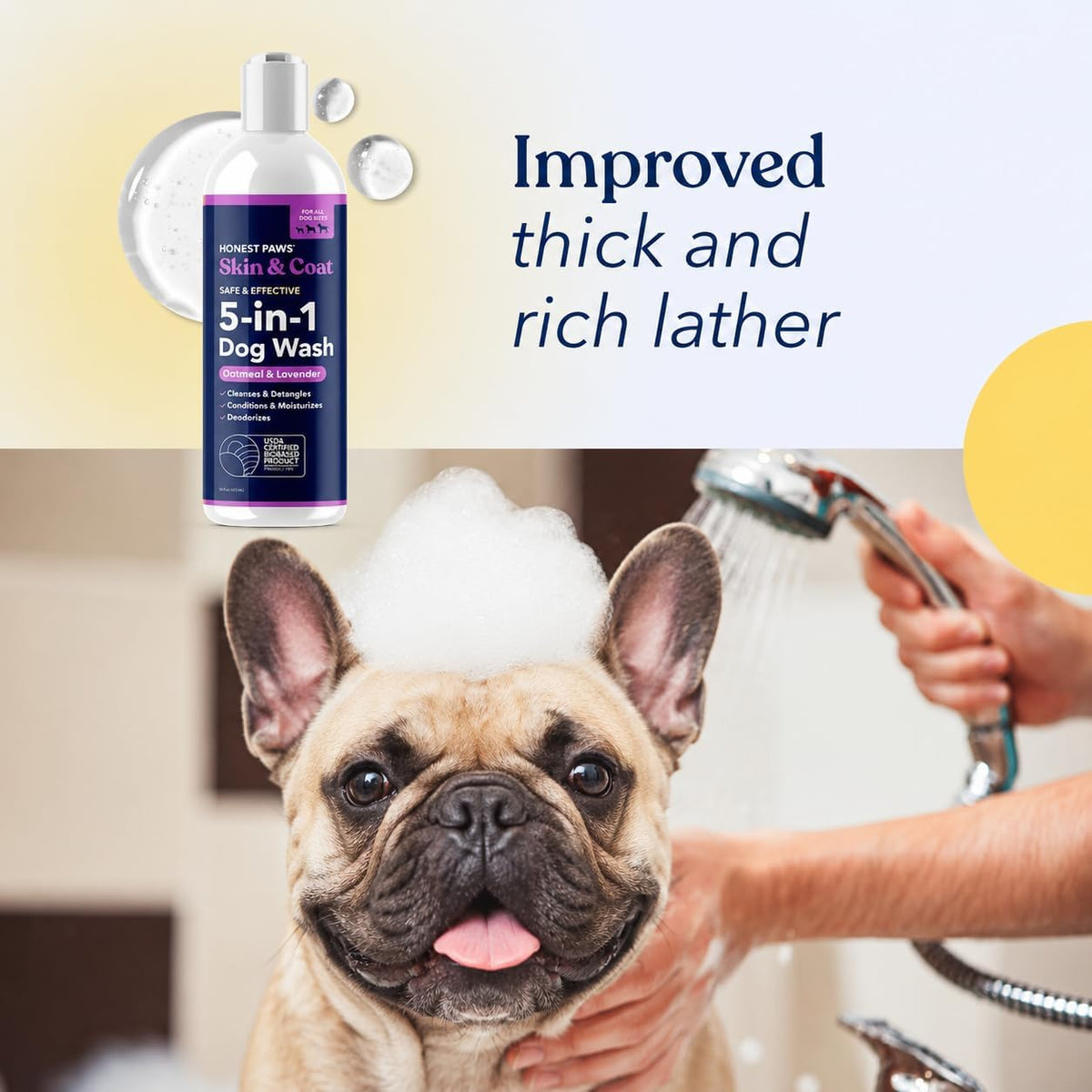 Oatmeal Aloe Dog Shampoo and Conditioner, Itchy Skin Relief, Sensitive Skin