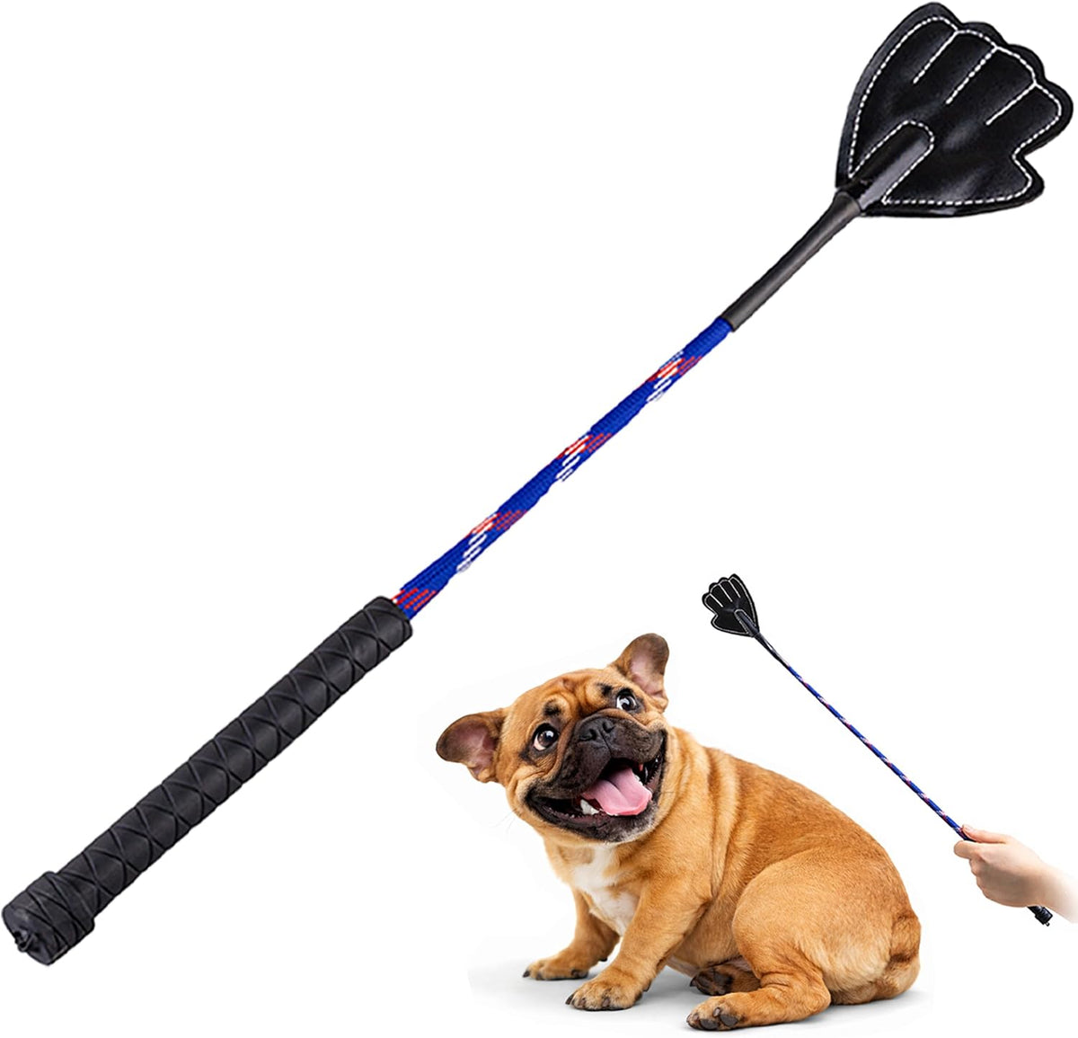Dog Training Stick for Puppies and Dogs, Flexible Exercise Stick, Obedience Training Tool(Blue)