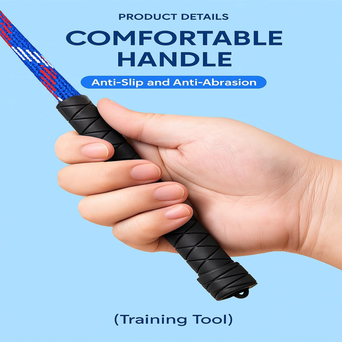 Dog Training Stick for Puppies and Dogs, Flexible Exercise Stick, Obedience Training Tool(Blue)