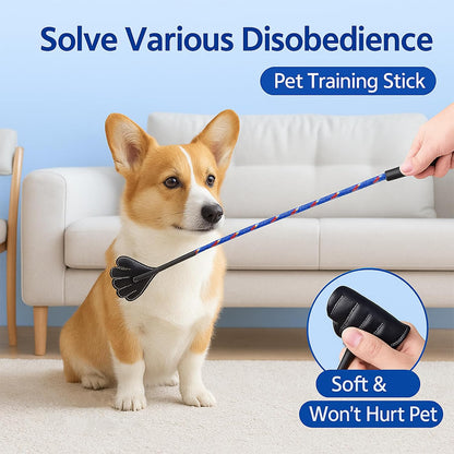 Dog Training Stick for Puppies and Dogs, Flexible Exercise Stick, Obedience Training Tool(Blue)