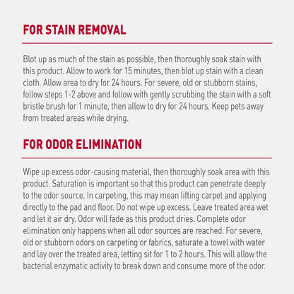 Advanced Cat Stain & Odor Eliminator, Severe Mess, 32 oz