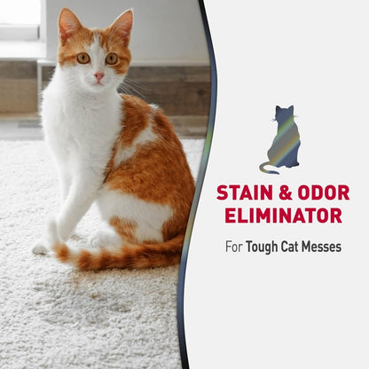 Advanced Cat Stain & Odor Eliminator, Severe Mess, 32 oz