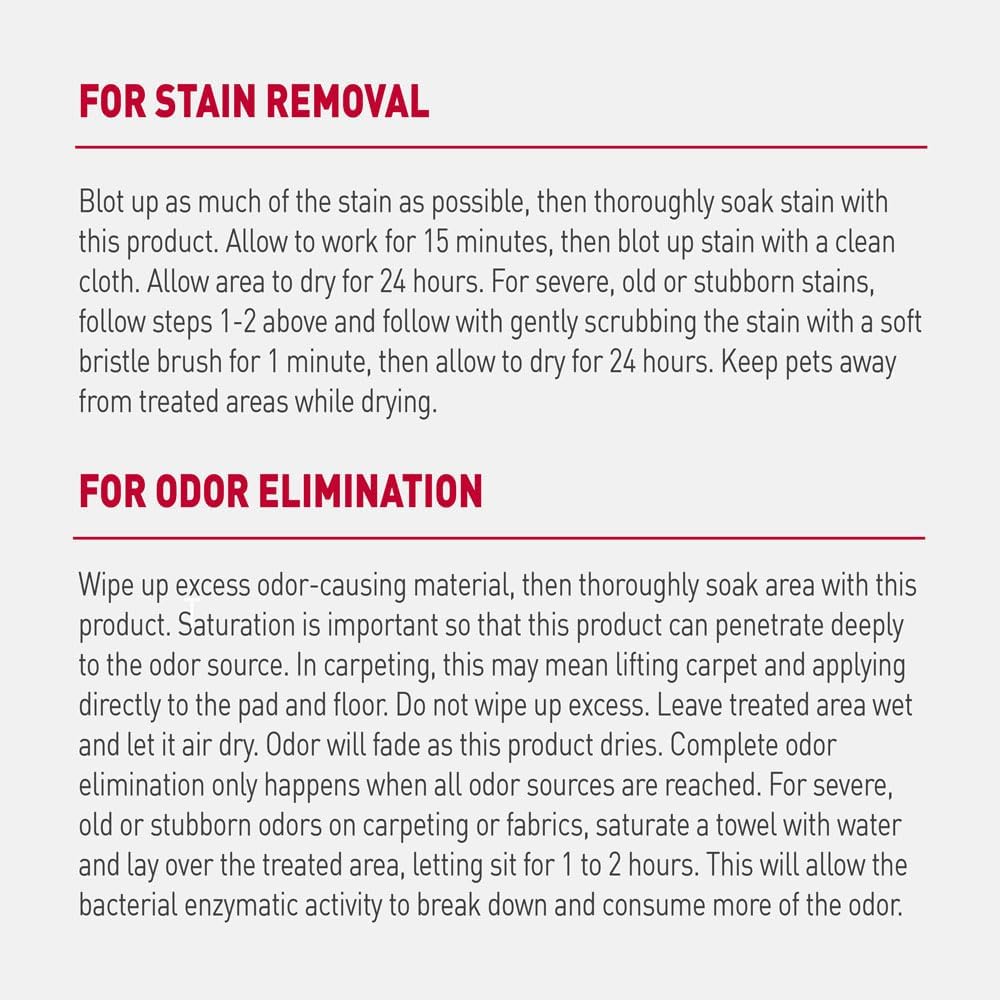Advanced Cat Stain & Odor Eliminator, Severe Mess, 32 oz