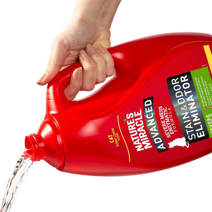 Advanced Cat Stain & Odor Eliminator, Severe Mess, 32 oz