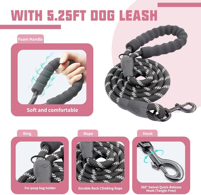 AUROTH Dog Harness and Leash Set for Medium Sized Dog, No Pull Dog Vest