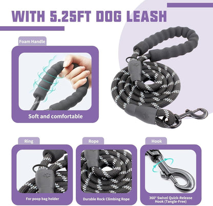 AUROTH Dog Harness and Leash Set for Medium Sized Dog, No Pull Dog Vest