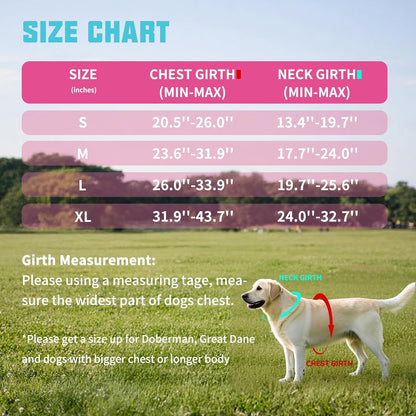 AUROTH Dog Harness and Leash Set for Medium Sized Dog, No Pull Dog Vest