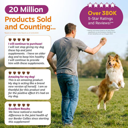 Glucosamine for Dogs - Dog Joint Supplement, Duck