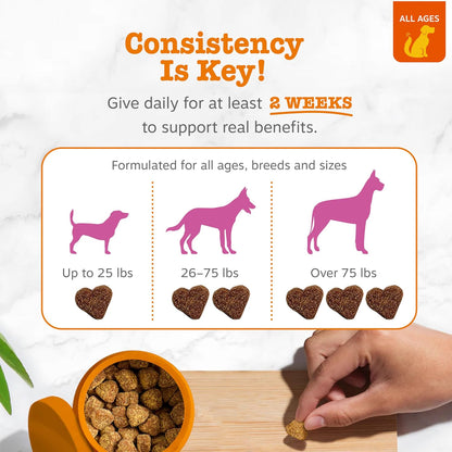 Glucosamine for Dogs - Dog Joint Supplement, Duck