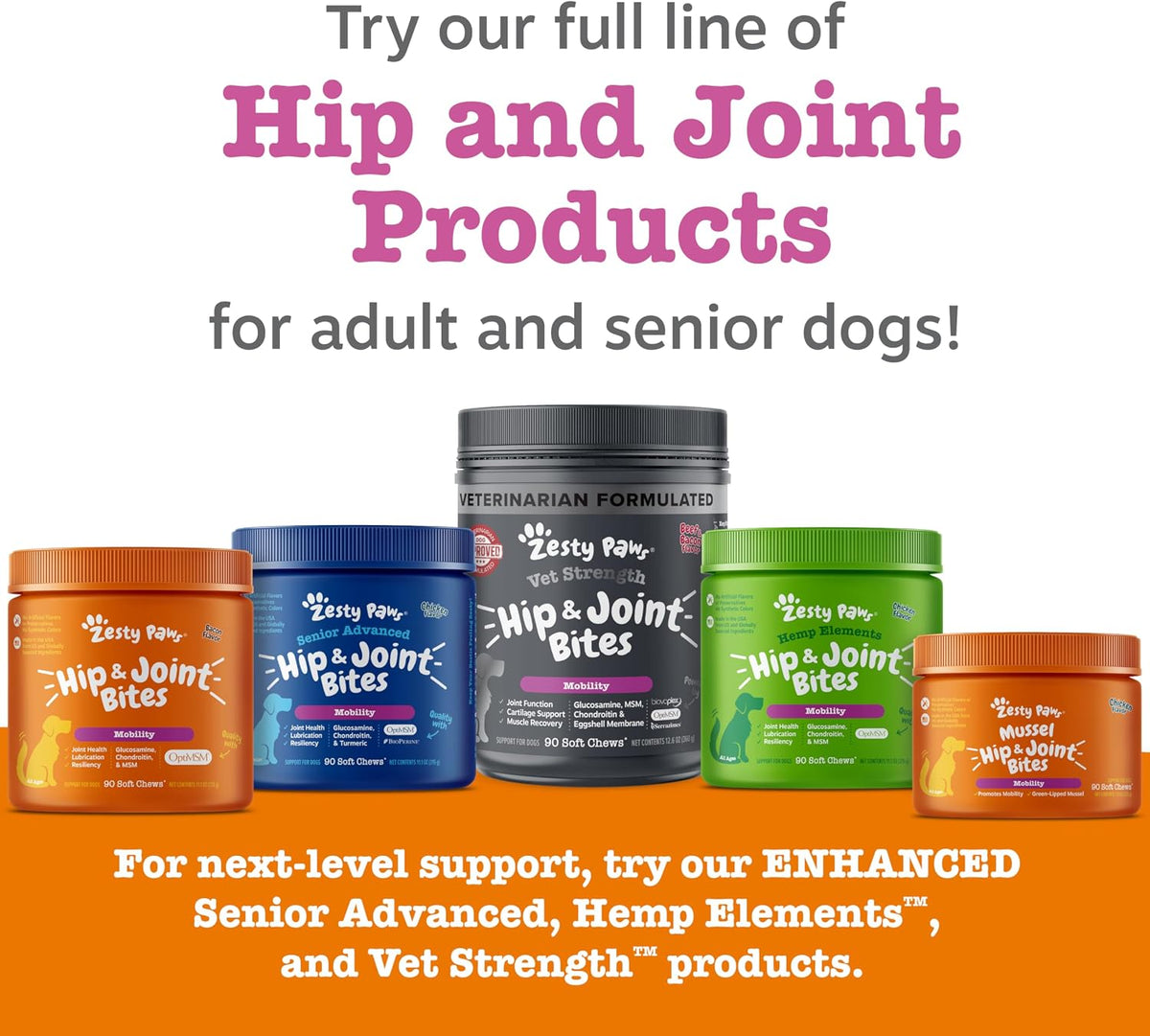 Glucosamine for Dogs - Dog Joint Supplement, Duck