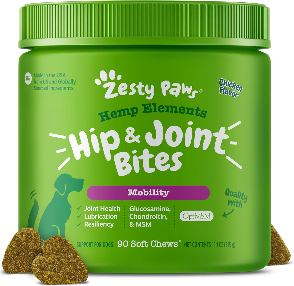 Glucosamine for Dogs - Dog Joint Supplement, Duck