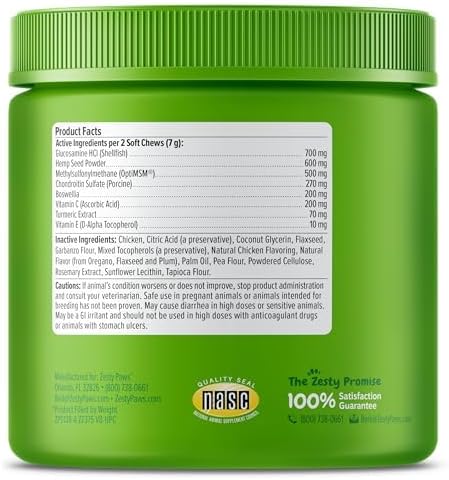 Glucosamine for Dogs - Dog Joint Supplement, Duck