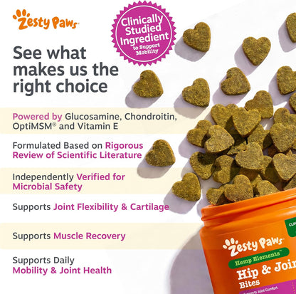 Glucosamine for Dogs - Dog Joint Supplement, Duck