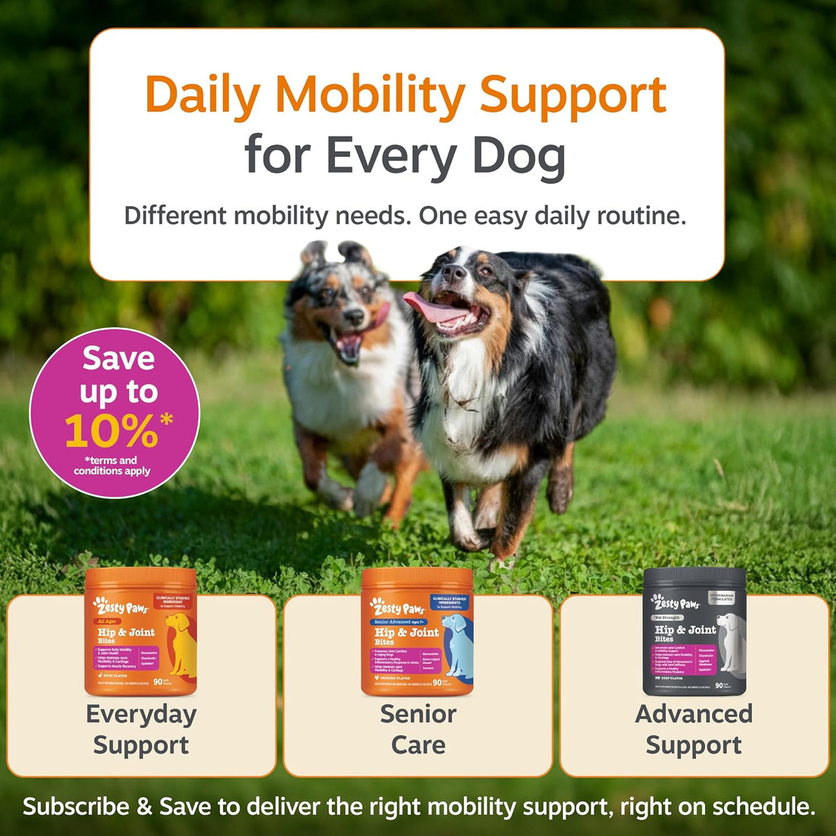 Glucosamine for Dogs - Dog Joint Supplement, Duck