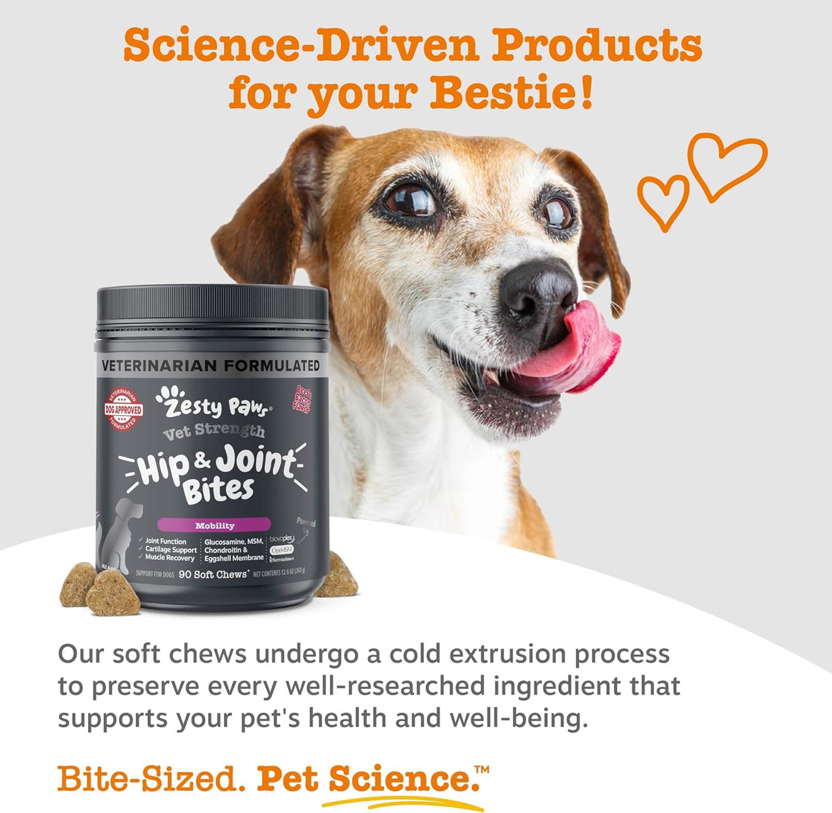 Glucosamine for Dogs - Dog Joint Supplement, Duck
