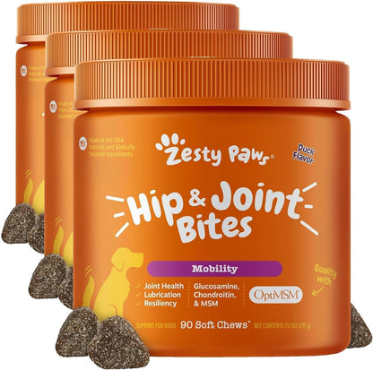 Glucosamine for Dogs - Dog Joint Supplement, Duck