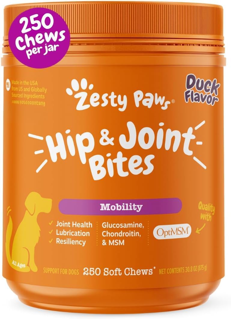 Glucosamine for Dogs - Dog Joint Supplement, Duck