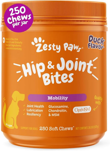 Glucosamine for Dogs - Dog Joint Supplement, Duck