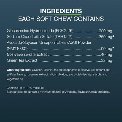 Nutramax Dasuquin Joint Supplement for Large Dogs, Soft Chews