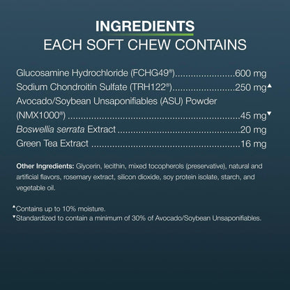 Nutramax Dasuquin Joint Supplement for Large Dogs, Soft Chews