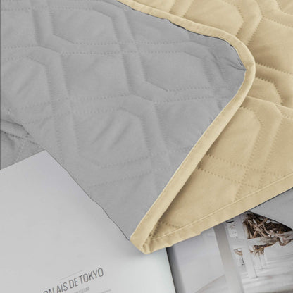 Waterproof Dog Bed Cover Pet Blanket for Furniture Bed Couch Sofa Reversible - Colors B