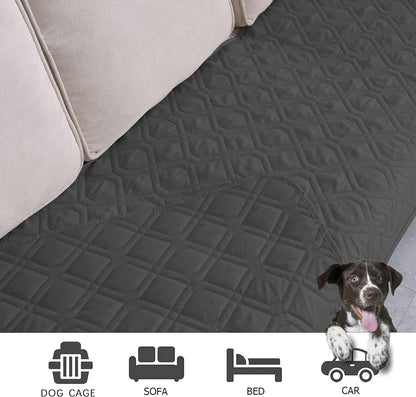 Waterproof Dog Bed Cover Pet Blanket for Furniture Bed Couch Sofa Reversible - Colors B