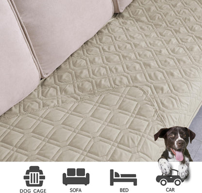 Waterproof Dog Bed Cover Pet Blanket for Furniture Bed Couch Sofa Reversible - Colors B