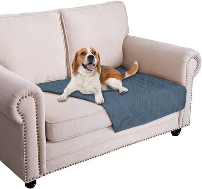 Waterproof Dog Bed Cover Pet Blanket for Furniture Bed Couch Sofa Reversible - Colors B