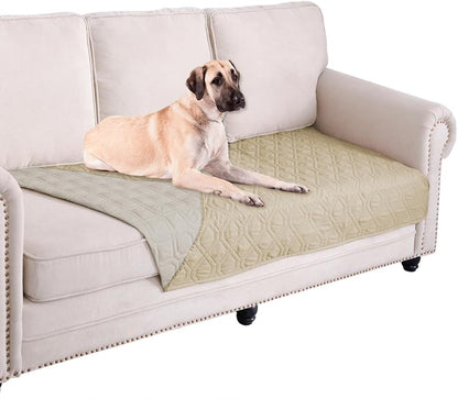 Waterproof Dog Bed Cover Pet Blanket for Furniture Bed Couch Sofa Reversible - Colors B