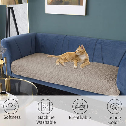 Waterproof Dog Bed Cover Pet Blanket for Furniture Bed Couch Sofa Reversible - Colors B