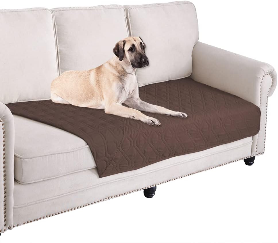 Waterproof Dog Bed Cover Pet Blanket for Furniture Bed Couch Sofa Reversible - Colors B
